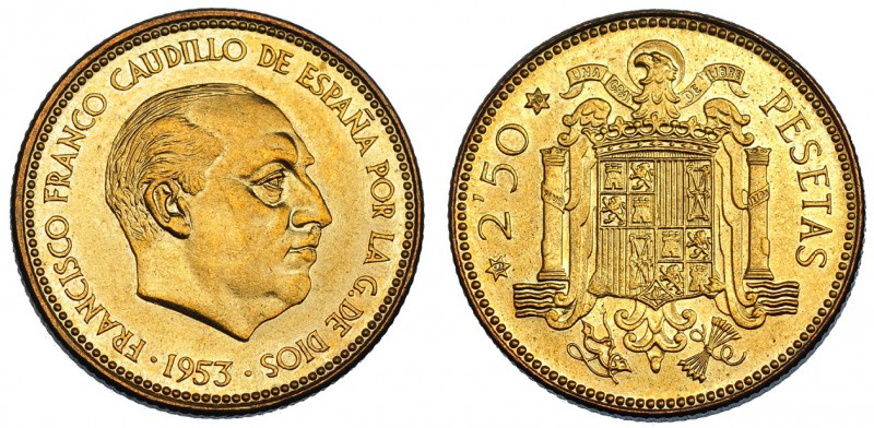 2,50 pesetas. 1953 * 19-70. Madrid. VII-346. B. O. Prueba.