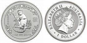 AUSTRALIA. Dólar. 2004. Año del mono. KM-674. Prueba.