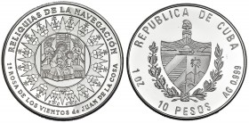 CUBA. 10 pesos. 2000. KM-682. Prueba.