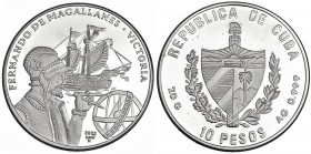 CUBA. 10 pesos. 2003. KM-790. Prueba.