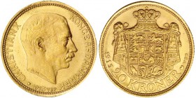 DINAMARCA. 20 kroner. 1913. KM-817.1. SC.