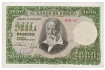 1000 pesetas. 12-1951. Sin serie. ED-D64. EBC+.