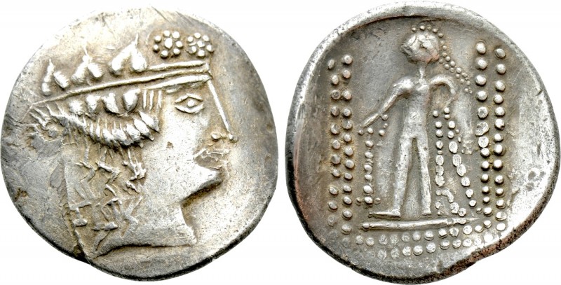 EASTERN EUROPE. Imitations of Thasos. Tetradrachm (2nd-1st centuries BC)

Obv:...