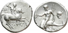 CALABRIA. Tarentum. Nomos (Circa 272-235 BC)