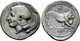 LUCANIA. Velia. Didrachm (Circa 340-334 BC)