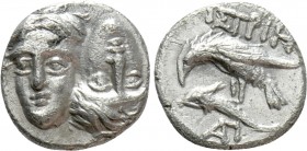 MOESIA. Istros. Trihemiobol or 1/4 Drachm (Circa 313-280 BC)