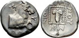 THRACE. Maroneia. Triobol (Circa 365-330 BC). Noumenios, magistrates