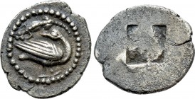 MACEDON. Eion. Diobol (Circa 480-470 BC)
