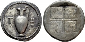 MACEDON. Terone. Tetrobol (Circa 424-422 BC)