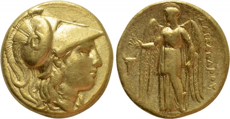 KINGS OF MACEDON. Alexander III 'the Great' (336-323 BC). GOLD Stater. Sardes
...