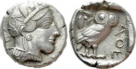 ATTICA. Athens. Tetradrachm (Circa 454-404 BC)