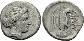 EUBOIA. Chalkis. Drachm (Circa 338-308 BC)