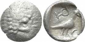 WESTERN ASIA MINOR. Uncertain (Mylasa in Caria?). Tetartemorion (5th century BC)