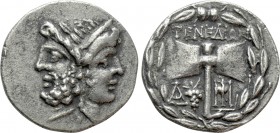 TROAS. Tenedos. Drachm (Circa 100-70 BC)