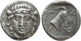 AEOLIS. Myrina. Obol (4th century BC)