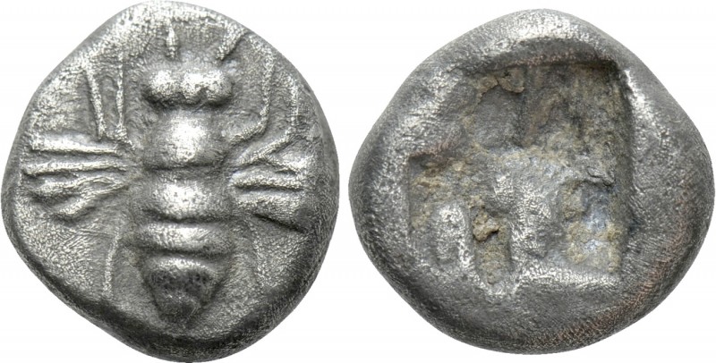 IONIA. Ephesos. Hemidrachm (Circa 550-500 BC)

Obv: Bee. Rev: Quadripartite in...