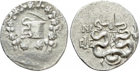 IONIA. Ephesos. Cistophor (Circa 133-67 BC). Dated CY 52 (83/82 BC)