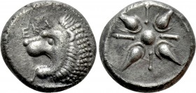 SATRAPS OF CARIA. Hekatomnos (Circa 392/1-377/6 BC). Drachm. Mylasa