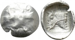 LYCIA or CARIA. Uncertain (?). Tetartemorion (Circa 5th century BC)