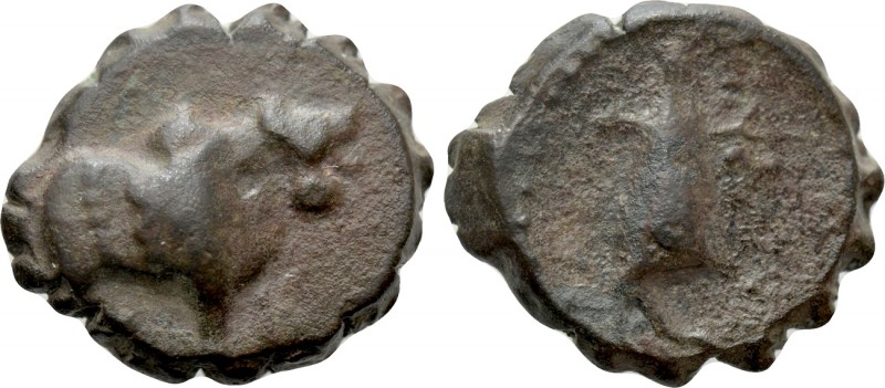 KINGS OF CAPPADOCIA. Ariarathes V Eusebes Philopator (Circa 163-130 BC). Serrate...