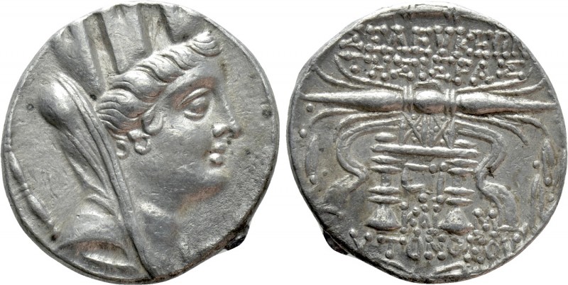 SELEUCIS & PIERIA. Seleukeia Pieria. Tetradrachm (105/4-83/2 BC). Dated CY 16 (9...