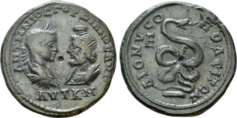 MOESIA INFERIOR. Dionysopolis. Gordian III (238-244), with Serapis. Ae Pentassar...