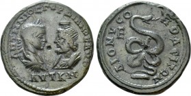 MOESIA INFERIOR. Dionysopolis. Gordian III (238-244), with Serapis. Ae Pentassarion