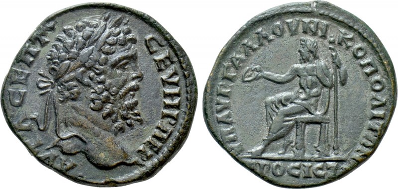 MOESIA INFERIOR. Nicopolis ad Istrum. Septimius Severus (193-211). Ae

Obv: AV...