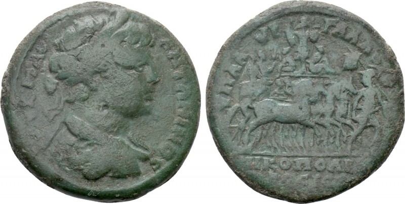 MOESIA INFERIOR. Nicopolis ad Istrum. Caracalla (198-217). Ae

Obv: AV K M AVP...