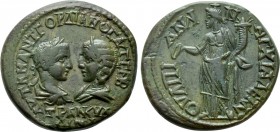 THRACE. Anchialus. Gordian III, with Tranquillina (238-244). Ae