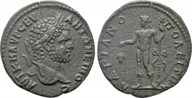 THRACE. Hadrianopolis. Caracalla (198-217). Ae

Obv: AVT K M AVP CEV ANTΩNEINO...