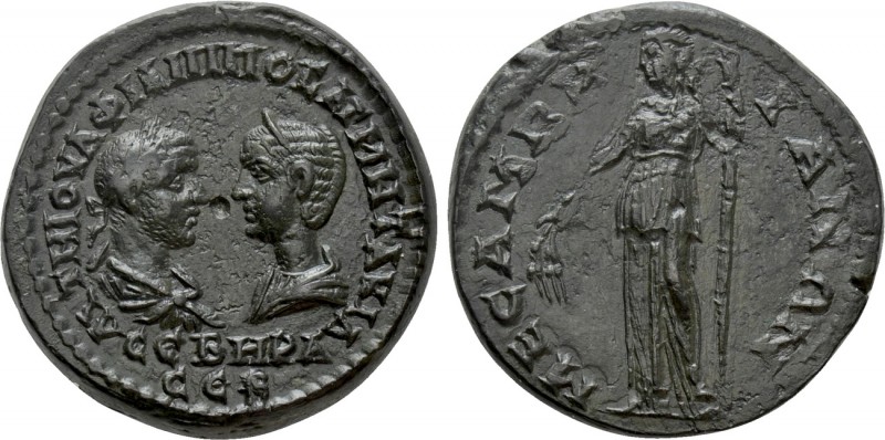 THRACE. Mesambria. Philip I 'the Arab', with Otacilia Severa (244-249). Ae

Ob...