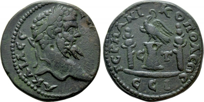 PAPHLAGONIA. Germanicopolis. Septimius Severus (193-211). Dated CY 215 (209/10)...