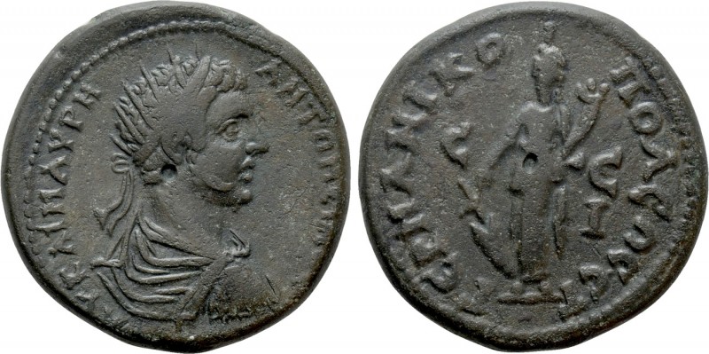 PAPHLAGONIA. Germanicopolis. Caracalla (198-217). Ae. Dated CY 215 (209-10)

O...