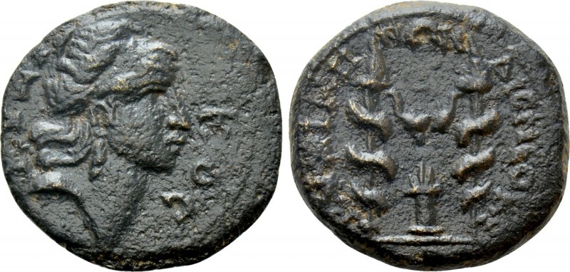 MYSIA. Cyzicus. Pseudo-autonomous. Time of Gallienus (253-268). Ae

Obv: KVZIK...