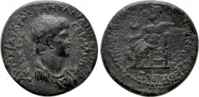 PHRYGIA. Acmonea. Nero (54-68). L. Servenius Capito & Julia Severa, magistrates