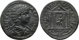 PHRYGIA. Amorium. Geta (Caesar, 198-209). Ae