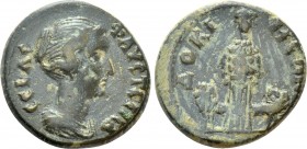 PHRYGIA. Docimeum. Faustina II (Augusta, 147-175). Ae