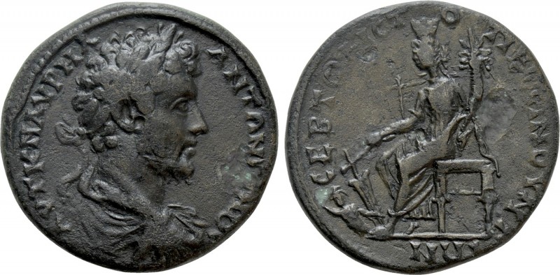 GALATIA. Pessinus. Marcus Aurelius (161-180)

Obv: Α Κ Μ Α ΑΝΤΩΝЄΙΝOС. Laureat...