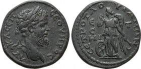 GALATIA. Tavium. Septimius Severus (193-211). Ae. Dated CY 218 (AD 197-8)