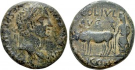 LYCAONIA. Iconium (as Claudiconium). Vespasian (69-79). Ae