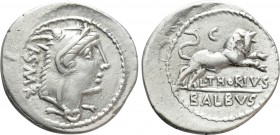 L. THORIUS BALBUS. Denarius (105 BC). Rome