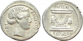L. SCRIBONIUS LIBO. Denarius (62 BC). Rome