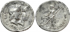 MN. CORDIUS RUFUS. Denarius (46 BC). Rome