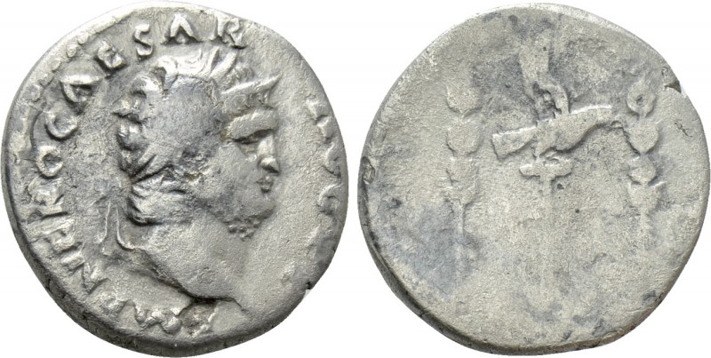 NERO (54-68). Denarius. Rome

Obv: IMP NERO CAESAR AVG P P. Laureate head righ...