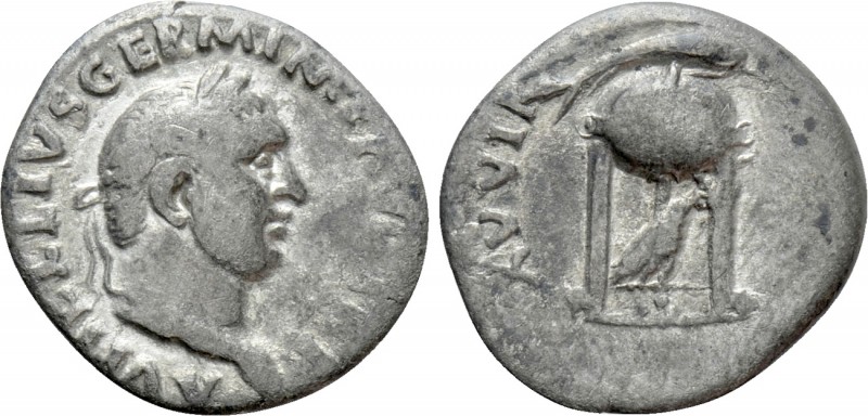 VITELLIUS (69). Denarius. Rome

Obv: A VITELLIVS GERM IMP AVG TR P. Laureate h...