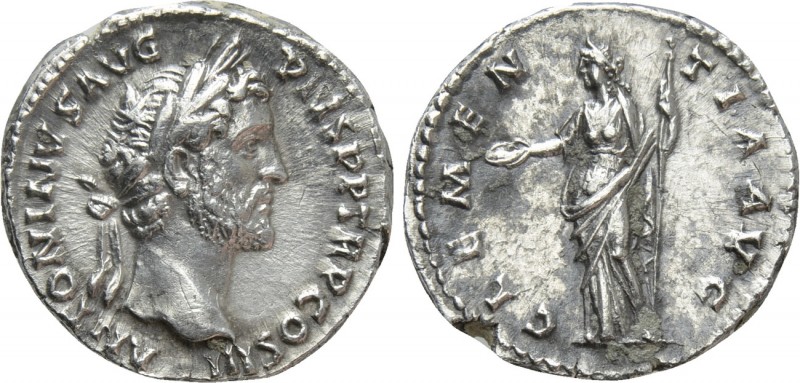 ANTONINUS PIUS (138-161). Denarius. Rome

Obv: ANTONINVS AVG PIVS P P TR P COS...