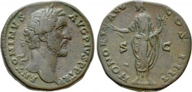 ANTONINUS PIUS (138-161). Sestertius. Rome