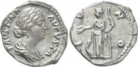 FAUSTINA II (Augusta, 147-175). Denarius. Rome