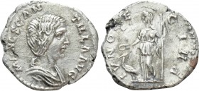 MANLIA SCANTILLIA (Augusta,193). Denarius. Rome